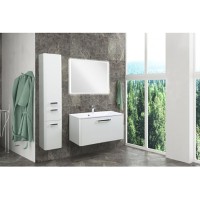 Зеркало Aquaton Соул 80 1A252702SU010 с подсветкой с сенсорным выключателем с антизапотеванием стекло