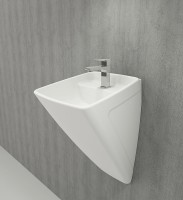 Раковина Bocchi Firenze 60 1082-001-0126 Белая глянцевая фарфор подвесная