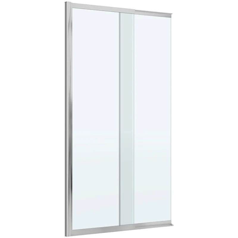Шторка на ванну Cezares Slider 90 SLIDER-FIX-VF-11-90/150-C-Cr профиль Хром стекло прозрачное