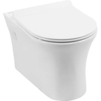 Унитаз Aquanet Roll-W 210766 подвесной с сиденьем Микролифт фаянс подвесной