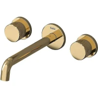 Смеситель для раковины Teska Tria E5217 Золото