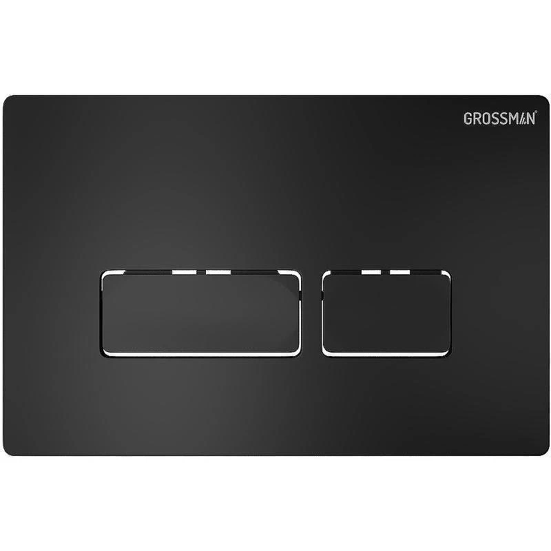 Клавиша смыва Grossman Pragma 700.K31.03.210.210 цвет Черный матовый