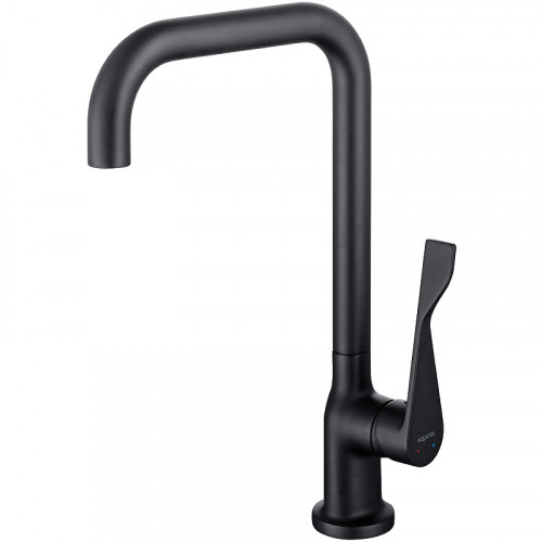 Смеситель для кухни Aquatek AQ1083MB Черный матовый латунь