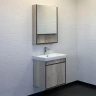 Тумба с раковиной Comforty Вена 55 00-00008928 подвесная Дуб дымчатый МДФ / ЛДСП