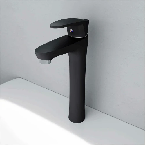Смеситель для раковины Dorff Alpha D9022000BL Черный матовый