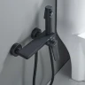 Гигиенический душ со смесителем Shevanik S43H S4305H-1 цвет Черный матовый