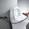 Гигиенический душ со смесителем Shevanik S43H S4305H-1 цвет Черный матовый