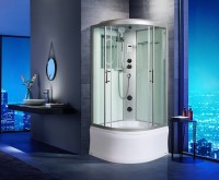 Душевая кабина WeltWasser WW500 Halle 1004 100x100 10000003249 профиль Хром стекло прозрачное