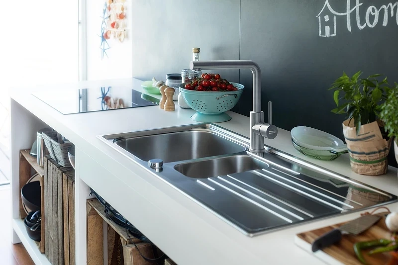 Смеситель для кухни Franke Smart Glenda 115.0706.985 цвет Нержавеющая сталь