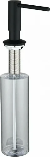 Дозатор для моющих средств FILARETE Roun FA020BL цвет Черный матовый
