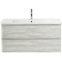 Тумба под раковину BelBagno 105 ALBANO-CER-1050-2C-SO-RVB подвесная Rovere Vintage Bianco МДФ / ЛДСП
