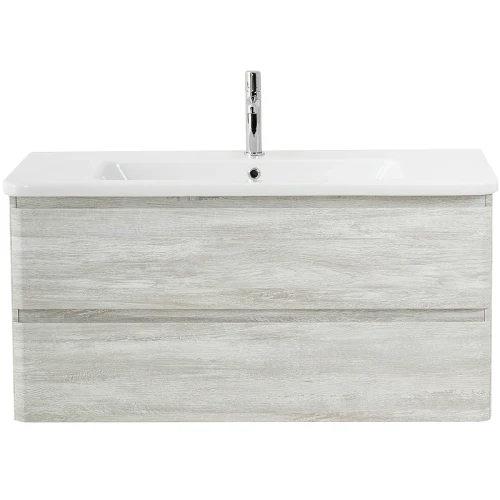 Тумба под раковину BelBagno 105 ALBANO-CER-1050-2C-SO-RVB подвесная Rovere Vintage Bianco МДФ / ЛДСП