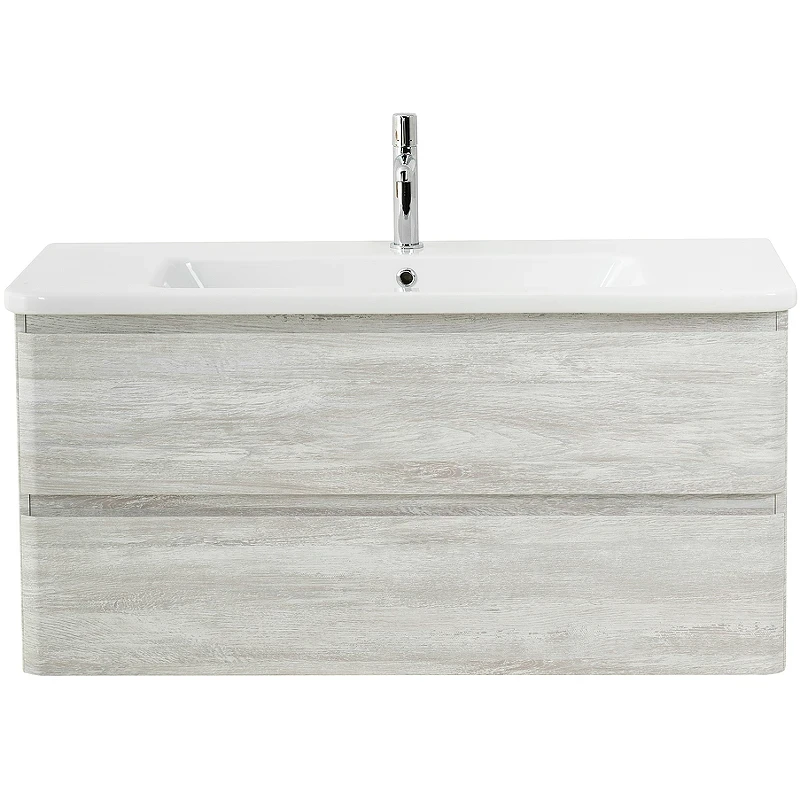 Тумба под раковину BelBagno 105 ALBANO-CER-1050-2C-SO-RVB подвесная Rovere Vintage Bianco МДФ / ЛДСП