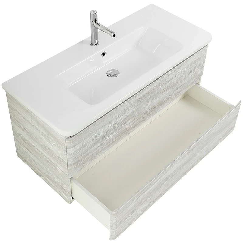 Тумба под раковину BelBagno 105 ALBANO-CER-1050-2C-SO-RVB подвесная Rovere Vintage Bianco МДФ / ЛДСП