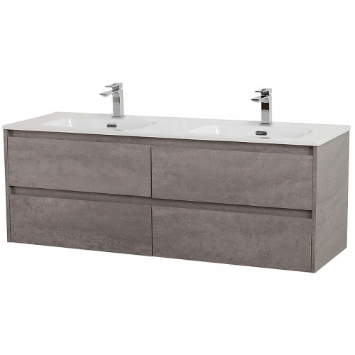 Тумба под раковину BelBagno Kraft 120 KRAFT-1200-4C-SO-2-CG подвесная Cemento Grigio МДФ / ЛДСП