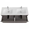 Тумба под раковину BelBagno Kraft 120 KRAFT-1200-4C-SO-2-CG подвесная Cemento Grigio МДФ / ЛДСП