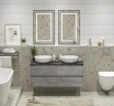 Тумба под раковину BelBagno Kraft 120 KRAFT-1200-4C-SO-2-CG подвесная Cemento Grigio МДФ / ЛДСП