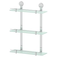 Стеклянная полка Artwelle Harmonie HAR 038 Хром