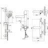 Комплект смесителей Agger Slim A2231100