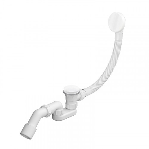 Слив-перелив Wellsee Useful Extras 231912000 click-clack цвет Белый глянцевый