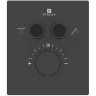 Душевая система Vincea Inspire VSFW-3I21MT3MB с термостатом Черная матовая латунь встраиваемый
