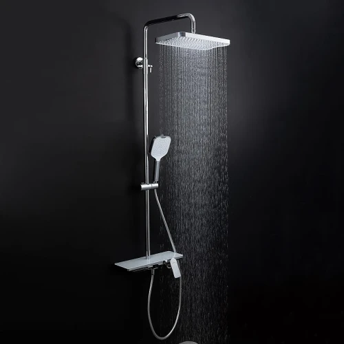 Душевая система Gappo G2496-10 цвет Белый Хром