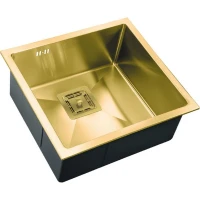 Кухонная мойка ZorG Bronze SZR-4844 BRONZE Бронза нержавеющая сталь встраиваемый