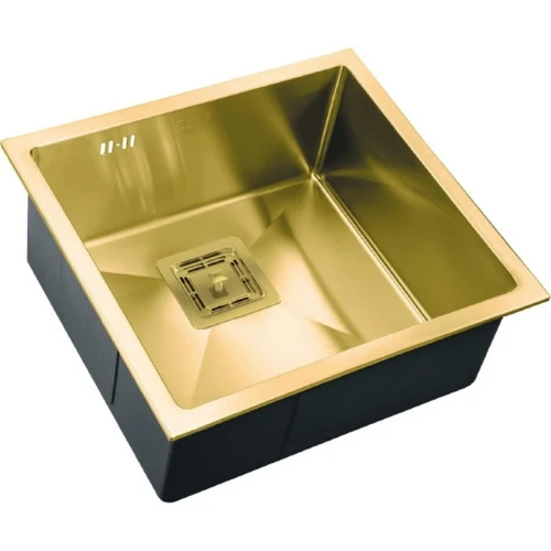 Кухонная мойка ZorG Bronze SZR-4844 BRONZE Бронза нержавеющая сталь встраиваемый