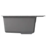 Кухонная мойка Mixline Комфорт ML-GM28 45 552097 цвет Темно-серый