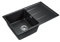Кухонная мойка Emar Quartz 80 EMQ-1800.Q цвет Оникс
