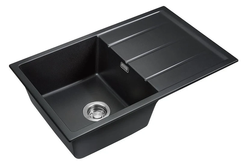 Кухонная мойка Emar Quartz 80 EMQ-1800.Q цвет Оникс