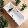 Ванна из искусственного камня Delice Scandi 160х70 DLR330024RB-G цвет Белый