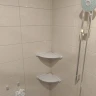Стеклянная полка Altasan Лотос ЛТ71БМ угловая Белая матовая