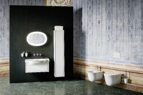 Мебельная раковина Laufen The New Classic 80 8.1385.5.400.104.1 Белая
