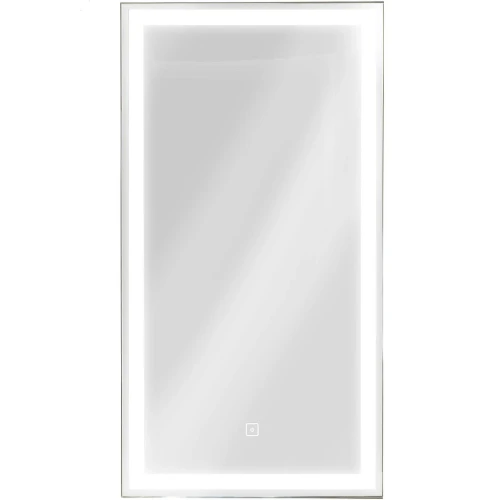 Зеркальный шкаф Континент Allure LED 35 L МВК055 с подсветкой Белый МДФ / ЛДСП, стекло