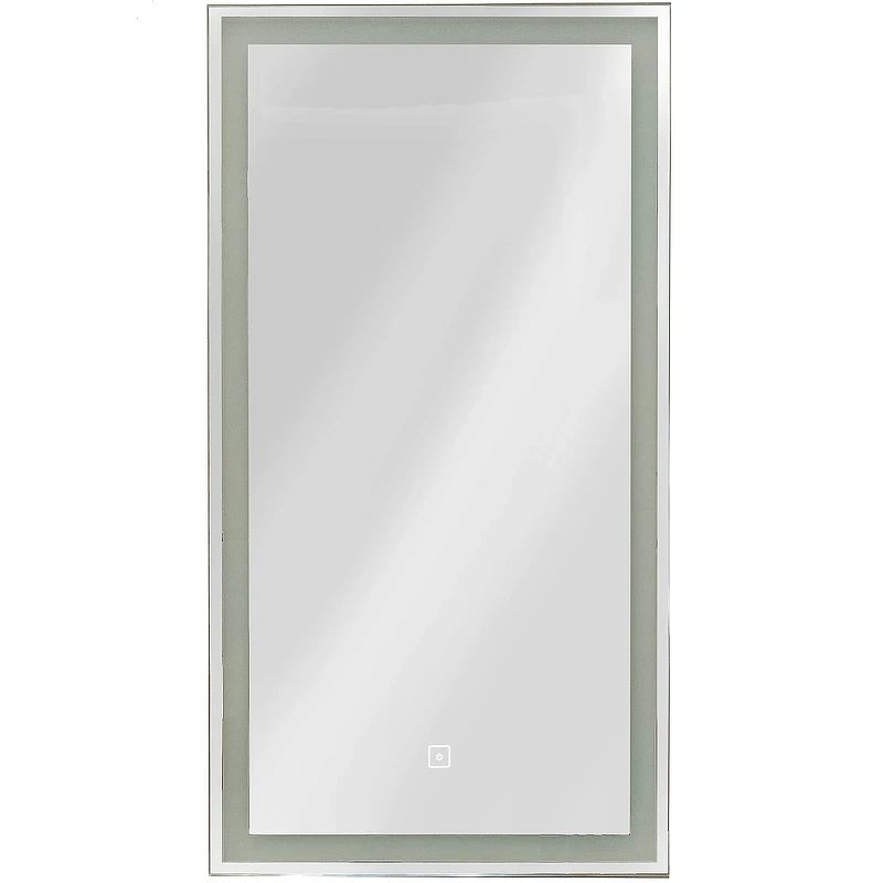 Зеркальный шкаф Континент Allure LED 35 L МВК055 с подсветкой Белый МДФ / ЛДСП, стекло