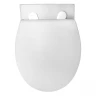 Унитаз Azario Keras white AZ-99046W подвесной цвет Белый с сиденьем Микролифт