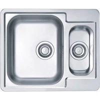 Кухонная мойка Alveus Line 50 NAT-90 615x500 1065676 Натуральная сталь нержавеющая сталь встраиваемый