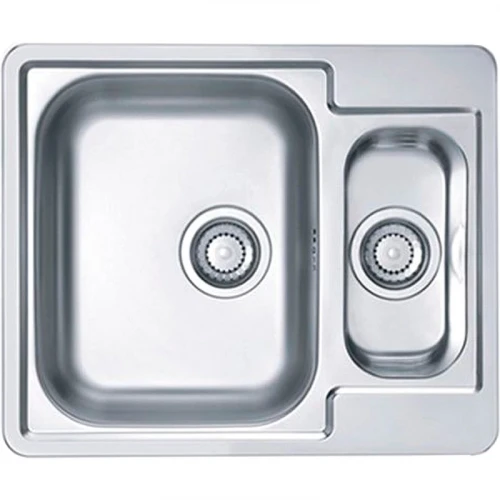 Кухонная мойка Alveus Line 50 NAT-90 615x500 1065676 Натуральная сталь нержавеющая сталь встраиваемый