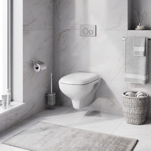 Унитаз AM.PM Like C801700SC подвесной Белый глянец с сиденьем Микролифт