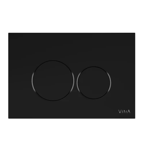 Кнопка смыва для инсталляции Vitra Origin 740-2450 Черная глянцевая