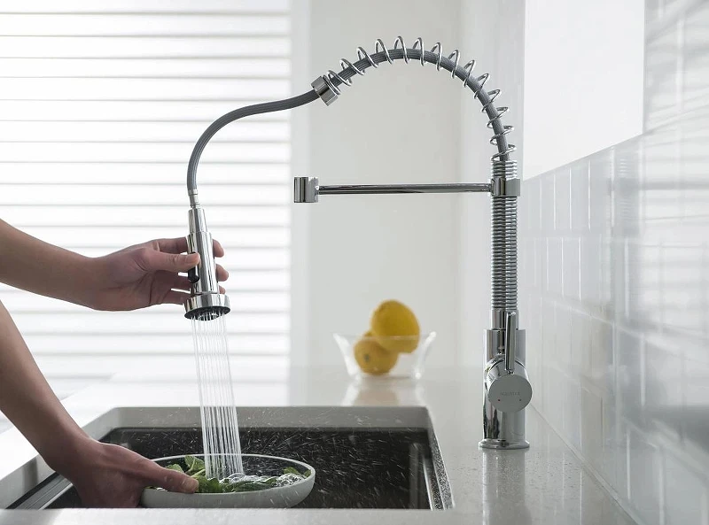 Смеситель для кухни Aquatek Европа AQ1387CR Хром латунь