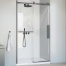 Душевая дверь Vincea Como Soft 120 VDS-1CS120CLGM профиль Вороненая сталь стекло прозрачное