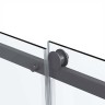 Душевая дверь Vincea Como Soft 120 VDS-1CS120CLGM профиль Вороненая сталь стекло прозрачное