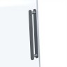 Душевая дверь Vincea Como Soft 120 VDS-1CS120CLGM профиль Вороненая сталь стекло прозрачное