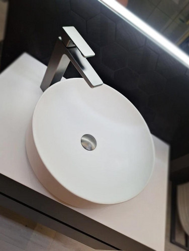 Смеситель для раковины AltroBagno Lamberto 010224 GM цвет Оружейная сталь