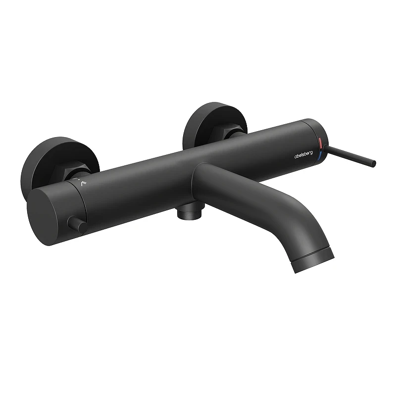 Смеситель для ванны Abelsberg Fluida ERF22516MB цвет Вулканический черный