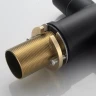 Смеситель для кухни Shevanik S378H цвет Черный матовый