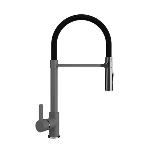 Смеситель для кухни Ulgran Classic U-024-342 цвет Графит