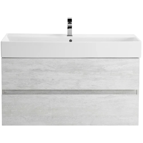 Тумба под раковину Cezares Molveno 46 100 MOLVENO 46-100-2C-SO-LB подвесная Legno Bianco МДФ / ЛДСП